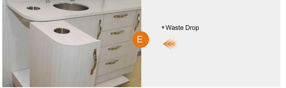 TJ-DC26B waste drop detail