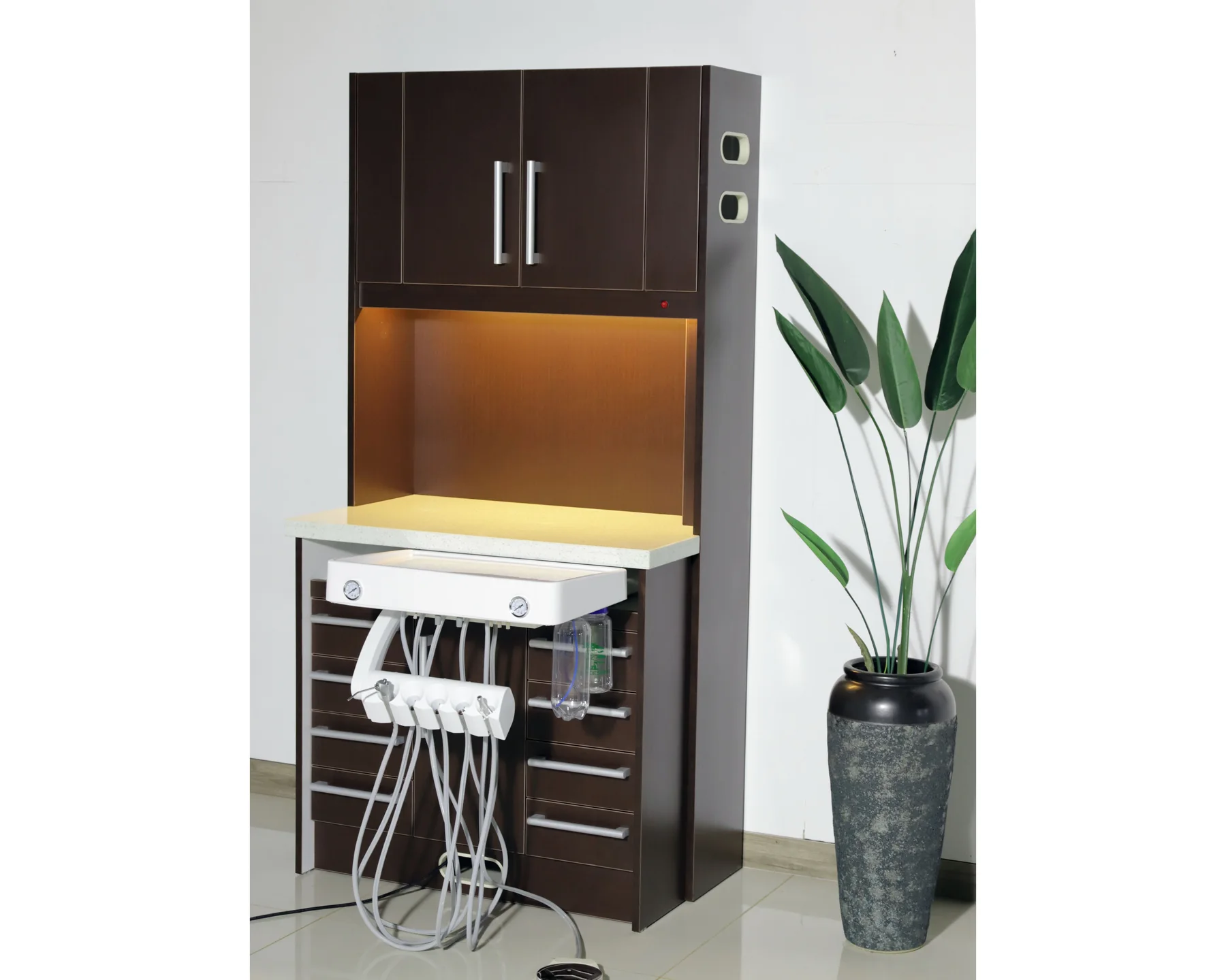 TJ-DC500 dental cabinet photographed in a room